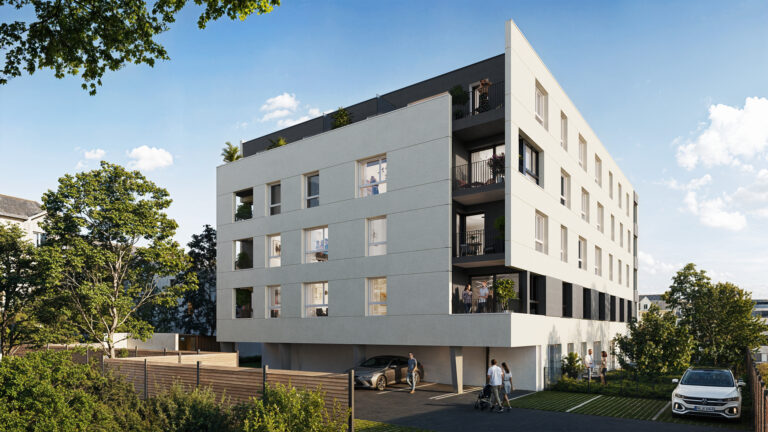 Appartement neuf à Rouen quartier de la clinique Mathilde Studio et 3 pièces